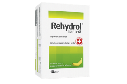Rehydrol pulbere pentru solutie orala Banana