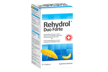 Rehydrol Duo Forte produs farmaceutic MBA Pharma